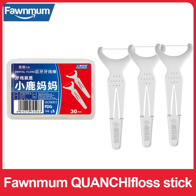 Fawnmum 36Pcs Full Tooth Floss Cleaning All Teeth Available Dentistry Tool Dental Floss Picks Toothpicks Oral Hygiene Care Tools