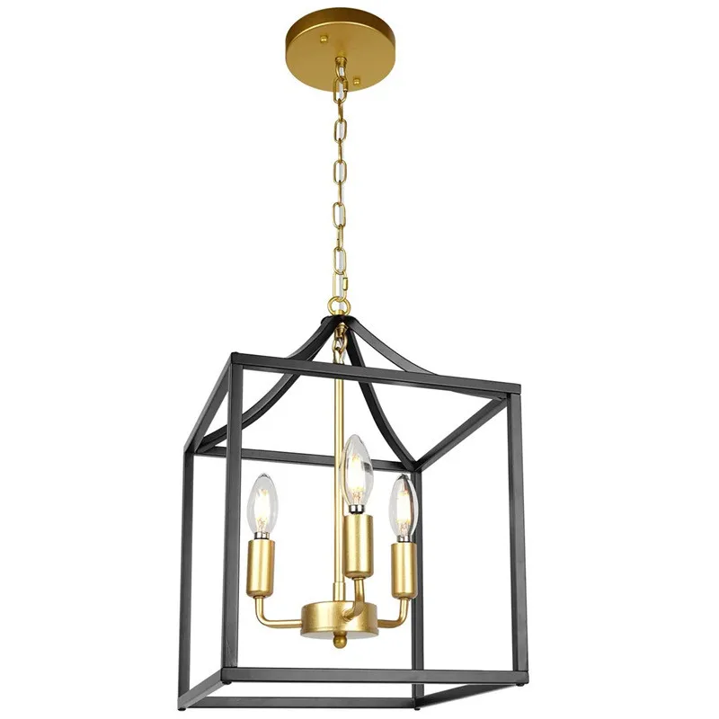 American Retro Chandelier Country Style Villa Dining Room Living Room Study Bedroom Kitchen Island Corridor Chandelier E14