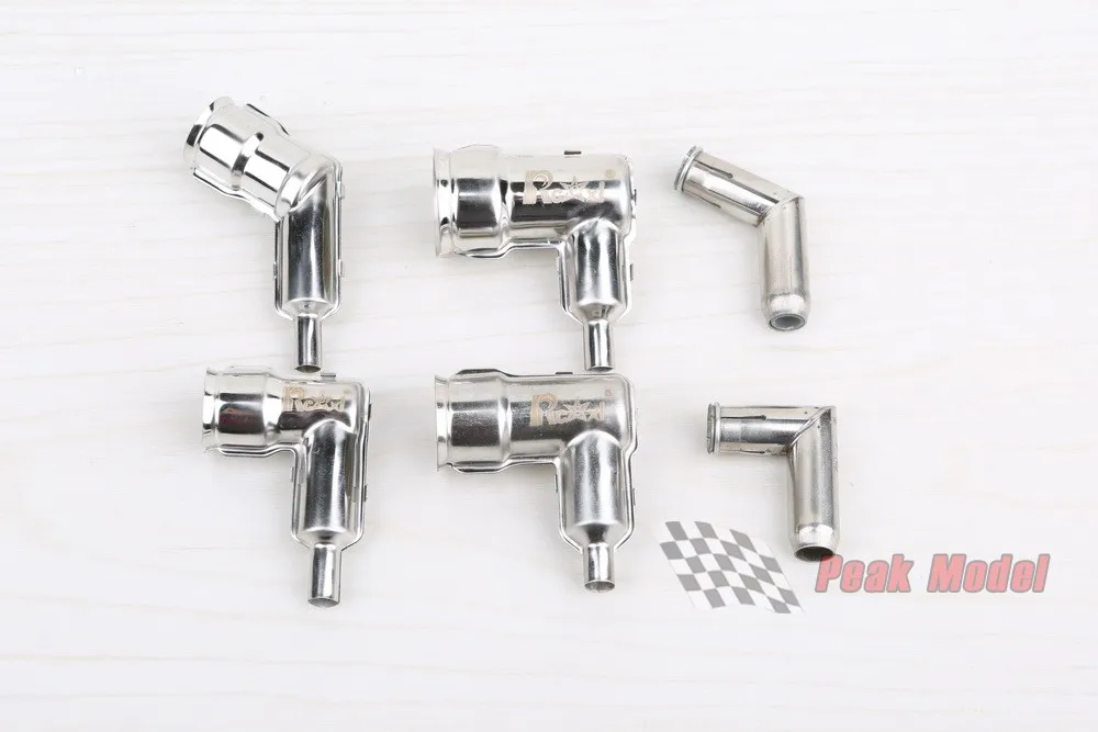 Rcexl Spark Plug Caps and Boots for NGK ME8 ME-8 CM6 CM-6 BPMR6F BPMR6A