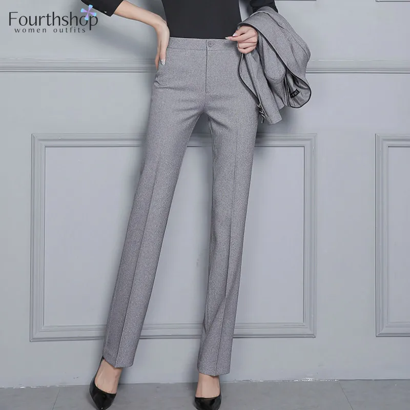 elegant dress pants for women Yvette Modern Pleated Long Flowy Wide-leg Suit Pants| Women's Light Support Pants, main image 1