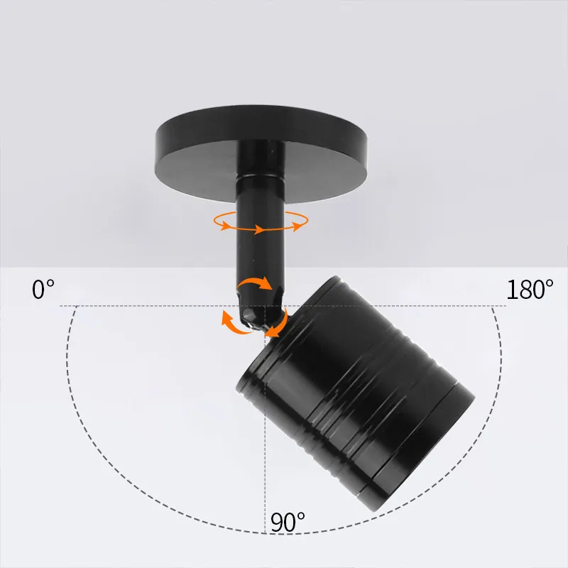 Imagem -03 - Luminária de Led para Teto 12v ac 230v 7w Flexível para Parede Exibição Balcão Vitrine Joias Iluminação