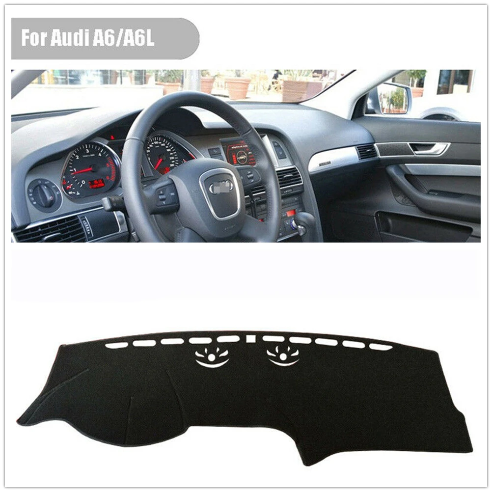 

Car Dashboard Cover Trim For Audi A6 A6L 2009-2011 Non Slip Dash Board Panel Sun Shade Carpet Heat Proof Mat Decoration Strip