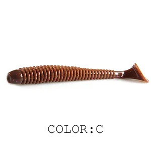 2023 Hot Impact Ring Soft fishing bait 63mm 80mm 97mm plastic baits Swimbait jigging bait loses baits 8 Main Sales Artificial Bait Free Shipping - №8