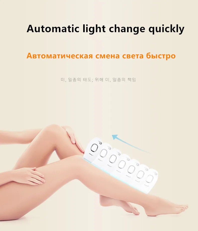 100-240 فولت المنزل عقد مزيل الشعر بالليزر أداة إزالة الشعر الدائم إزالة الشعر IPL نظام ضوء البقول كامل الجسم مزيل الشعر