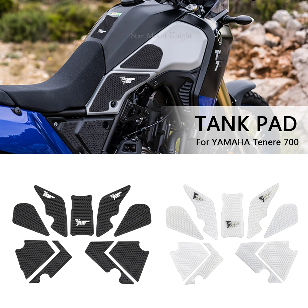 

2019 2020 Motorcycle Non-slip Side Fuel Tank Stickers Waterproof Pad Rubber Sticker FOR YAMAHA Tenere 700 T700 XTZ 700 XTZ 690