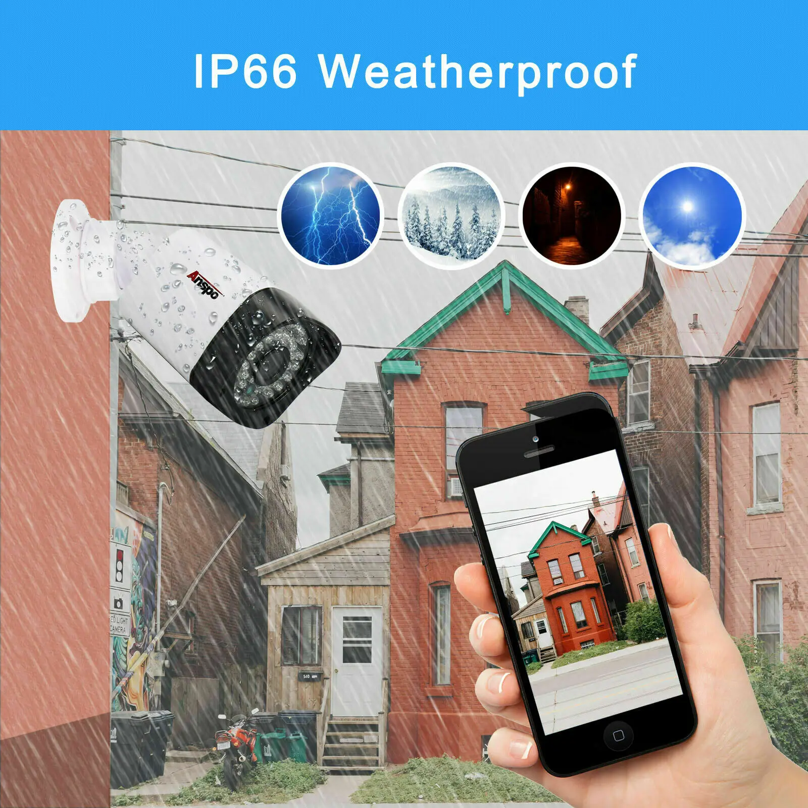 1080P AHD CCTV Camera Security System 2MP Outdoor Night Vision Surveillanc