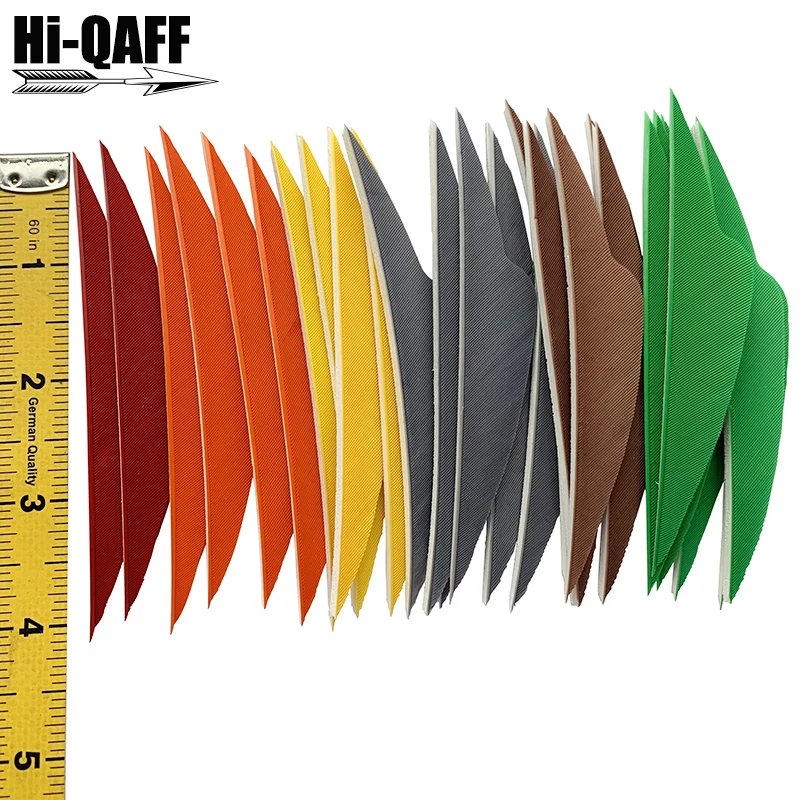 

100 PCS Hi-Q Natural Turkey Feathers Archery Accessories Archery Fletches Feather Arrow Fletching-Wolf's Fang