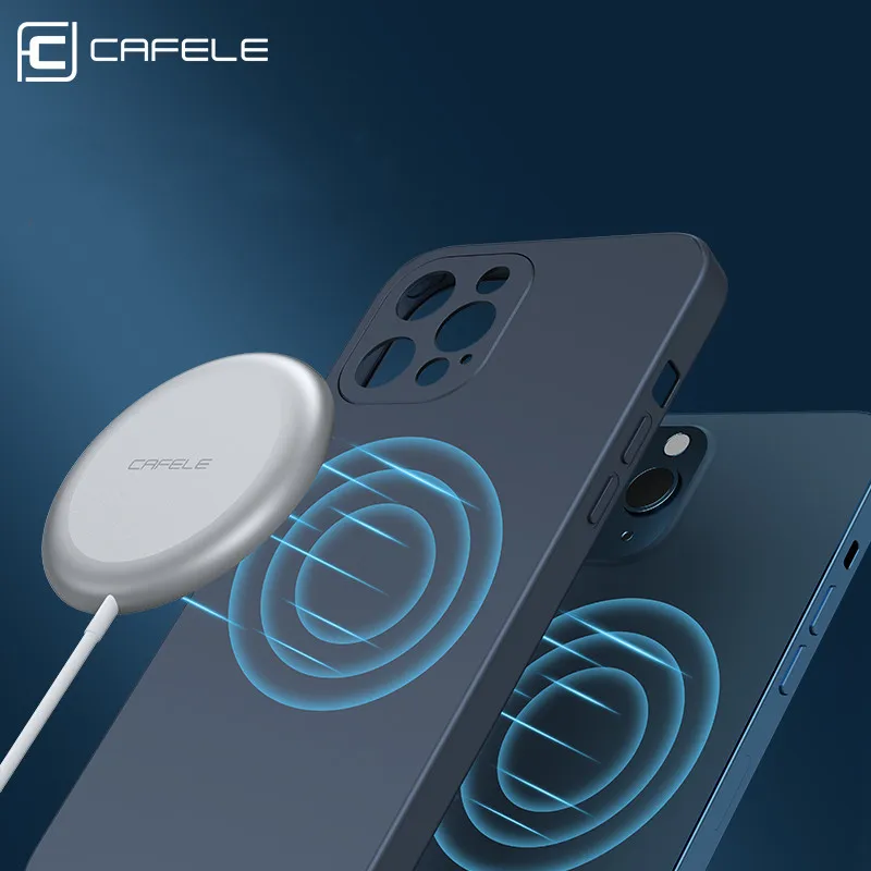 Cafele Wireless Charger 15W PD Quick Charging Pad For Wireless Charger iPhone 13 14 Pro Max Charging Thin Portable Phone Charger