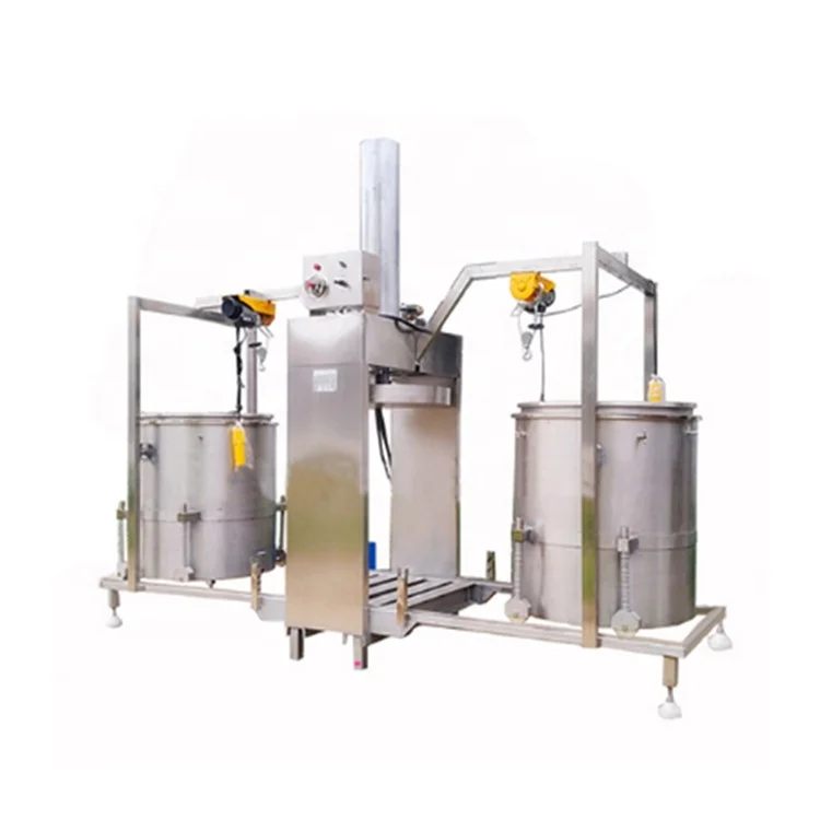 50L Mulberry Juice Extracting Machine Industrial Barrel Commercial Mulberry Hydraulic Cold Press Juicer