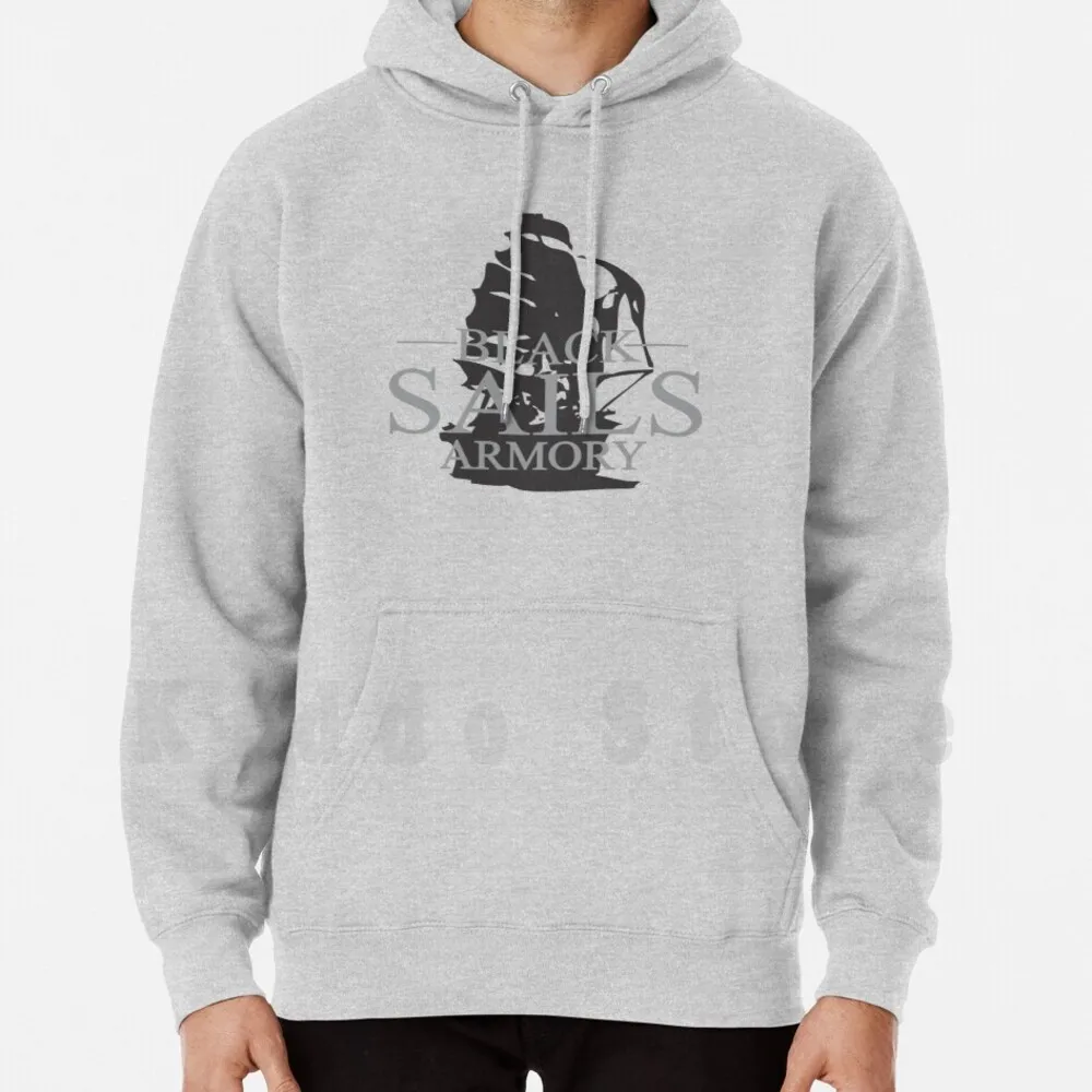 Black Sails Hoodies Long Sleeve Black Sails Pirate Skull Jolly Roger