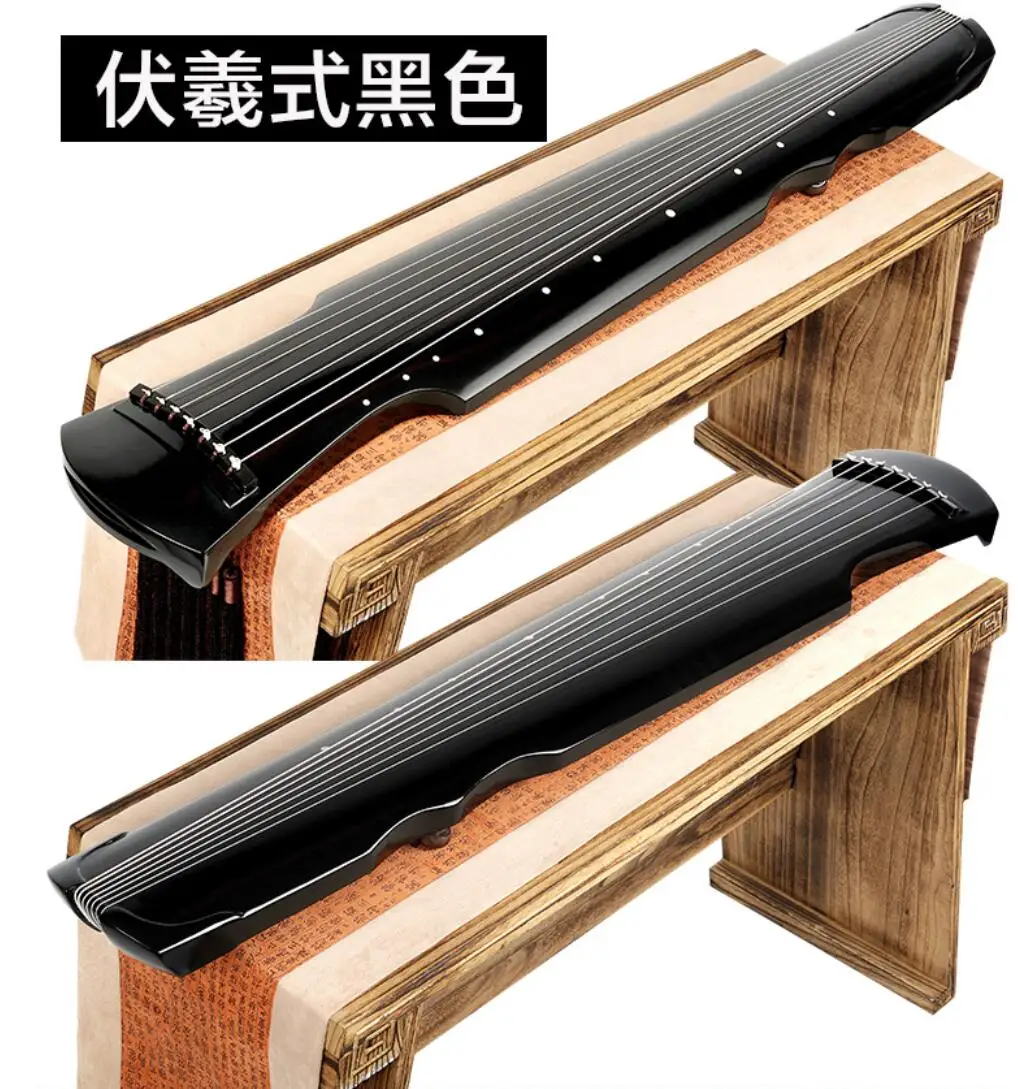 新到着伏zhongni古琴7弦古代ツィター大人/子供初心者練習手作り楽器