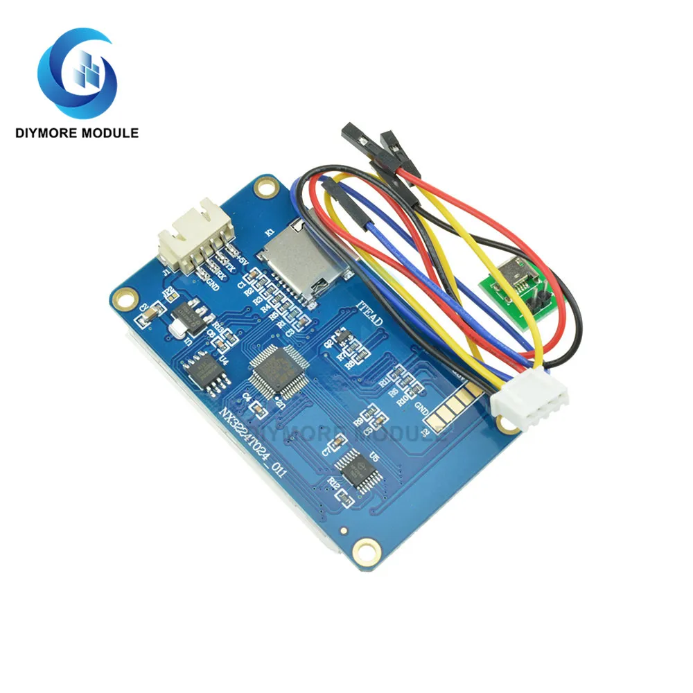 2.4 "TFT 320X240 Layar Sentuh Modul Tampilan LCD Serial USART UART HMI UNTUK Arduino Raspberry Pi 2 A + Bahasa Inggris Nextion