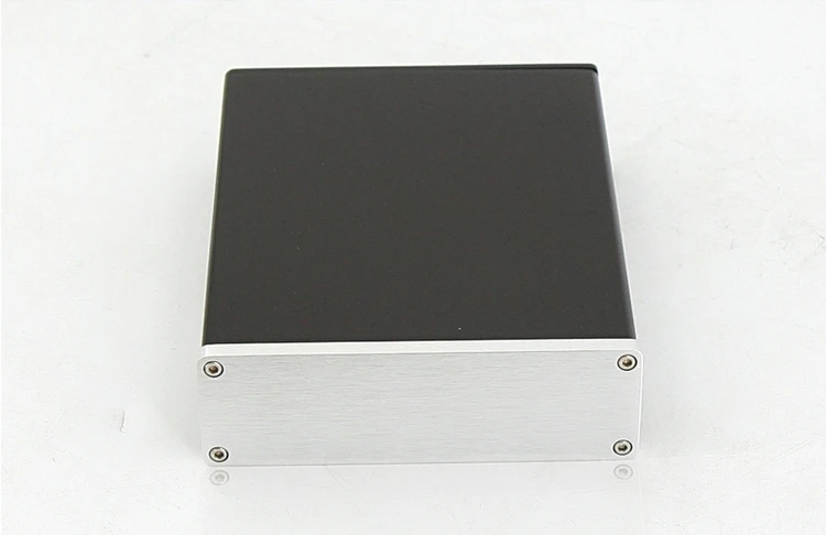 1304 Full aluminum chassis Preamplifier box Power amplifier case size 132*42*169MM Free ship