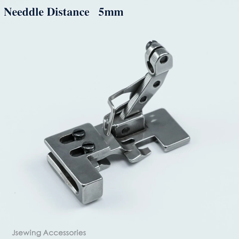 Gathering Presser Foot (Pleating/Shirring) Fit 5 Thread Overlock Sewing Machine Siruba 988 Pegasus EX5200 M800 Jack 798 Hikari