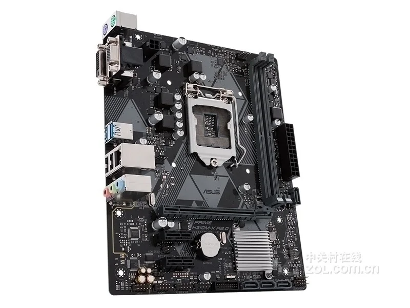 Imagem -02 - Placa-mãe Asus-prime H310m-k R2.0 Desktop Soquete Lga 1151 i3 i5 i7 Ddr4 32gb Usb 3.1 Micro Atx Usado