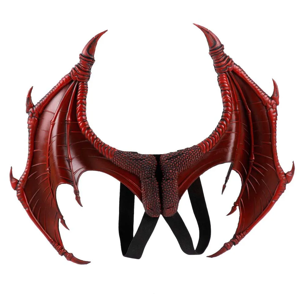 3D Dragon Wing Halloween Mardi Gras Carnival Kids Children Costume Devil Cosplay Dragon Wings