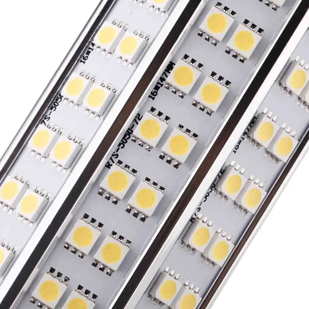 R7S 15W 72 LEDs 5050 SMD Energy Saving Light Bulb Lamp 189mm Warm White 100-240V Replace Halogen Floodlight Drop shipping