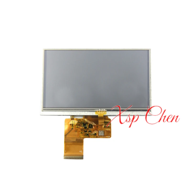 5inch 40pins HD LCD screen 800x480 rgb display LCD with touch screen for MP4 GPS replace it Free shipping