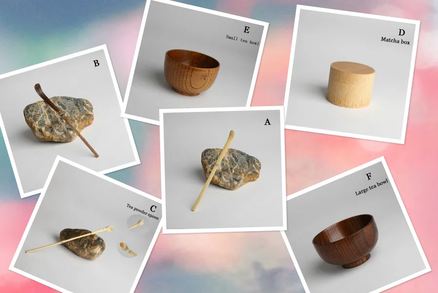 Bamboo Tea Set Whisk Matcha Point Green Tea Powder Home Appliance Matching Tool Japanese Tea Brushes Kitchen Accessories