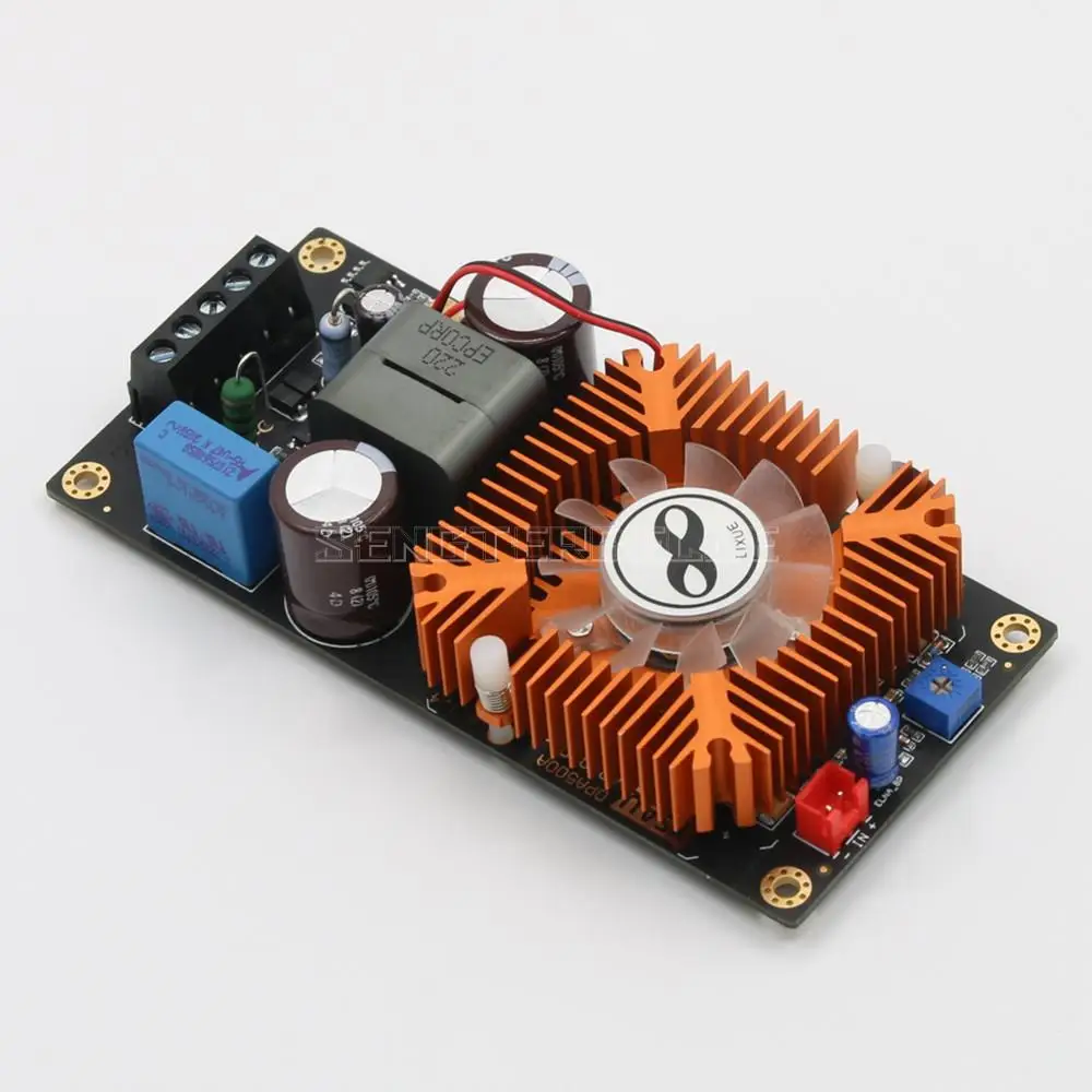 Class D IRS2092 HIFI 1000W Mono Digital Power Amplifier Board Stage Subwoofer Audio Amp Finished Board