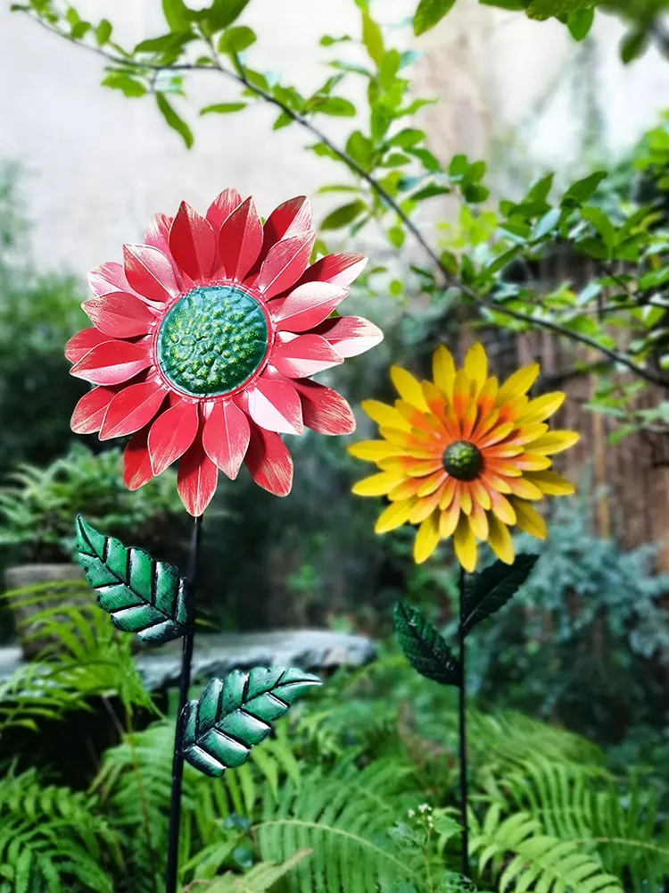 

Home Decor Garden Decoration Outdoor Artificial Sunflower Simulation Flower Ornament Nordic Landscape Botany Decorations