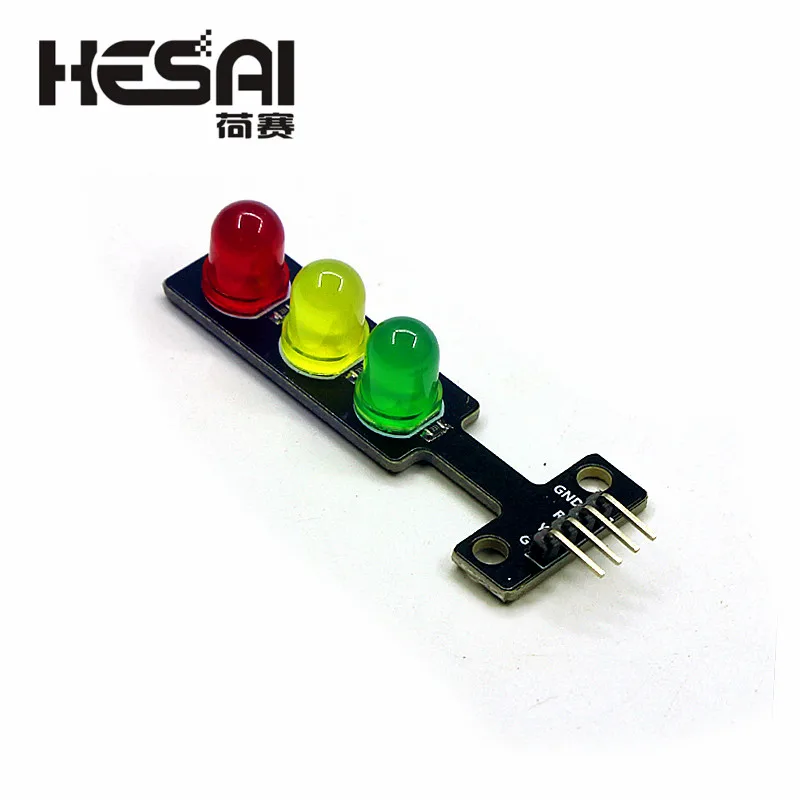 Mini 5V Traffic Light LED Display Module for Mini-Traffic Digital Signal Output Traffic Light Module for Arduno System Model