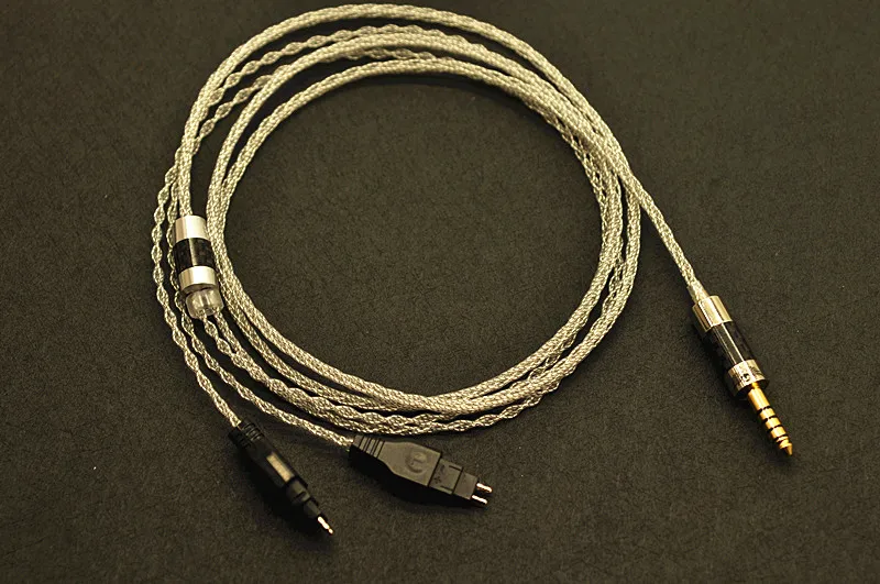 

8-core ribbon Silver Dragon Sennheiser hd650 HD600 hd580 hd25hd414 headset upgrade cable