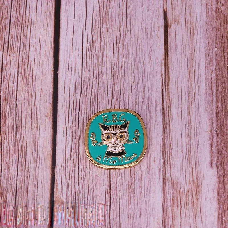 Feminist Enamel Pin Brooches Feminist Motivational Metal Brooch Pins Denim Hat Badge Collar Jewelry Gift for Women Wholesale