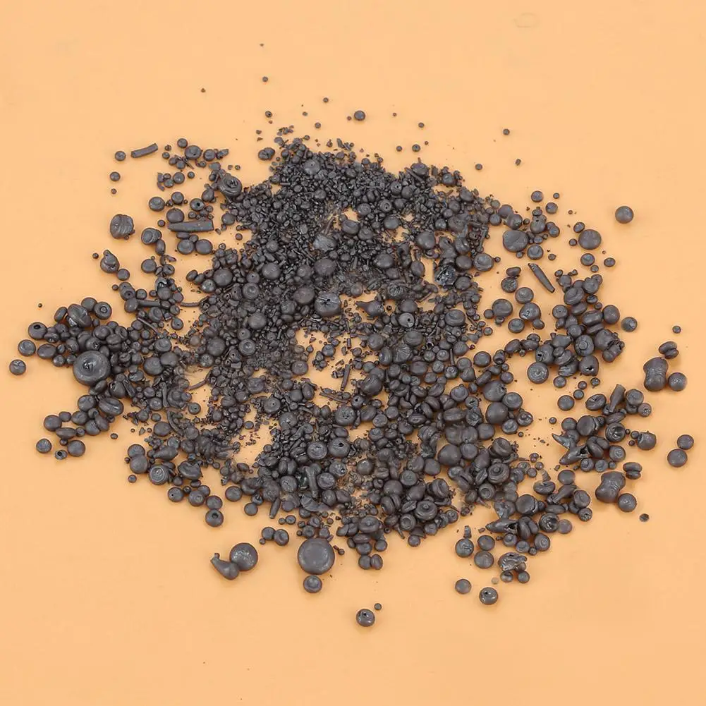 10g / 0.4oz عالية النقاء 99.99% السيلينيوم كتل 9.99% Se عناصر معدنية صغيرة كتل التجاري عينة حقيبة التعبئة عالية النقاء