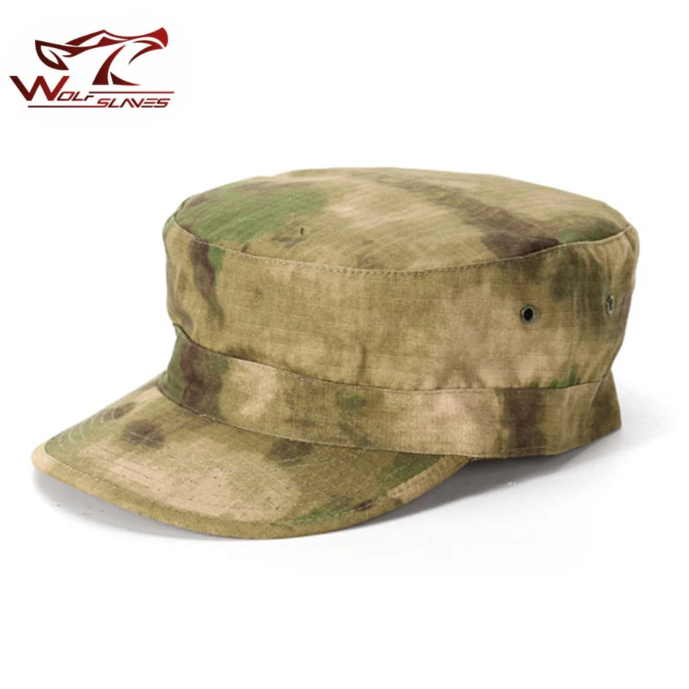 Accessori da caccia di vendita caldi berretti piatti militari cappello Multicam berretti all\'aperto per uomo cappello tattico mimetico