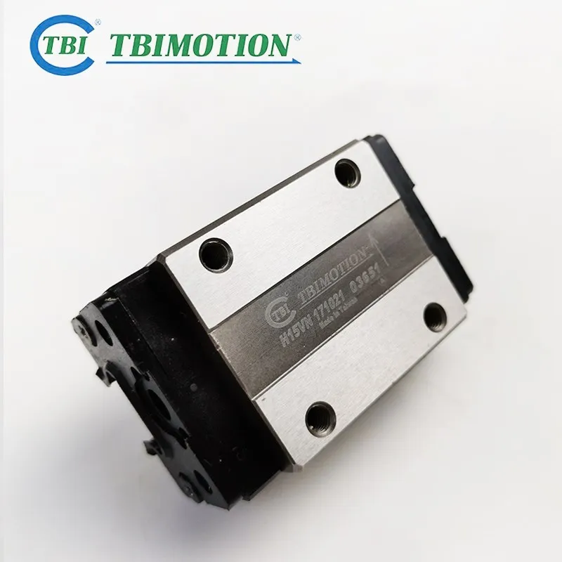 6pcs Taiwan TBI linear guideway slider block TRH15VN CNC Modulkit linear rail bearing carriage TR H15VN