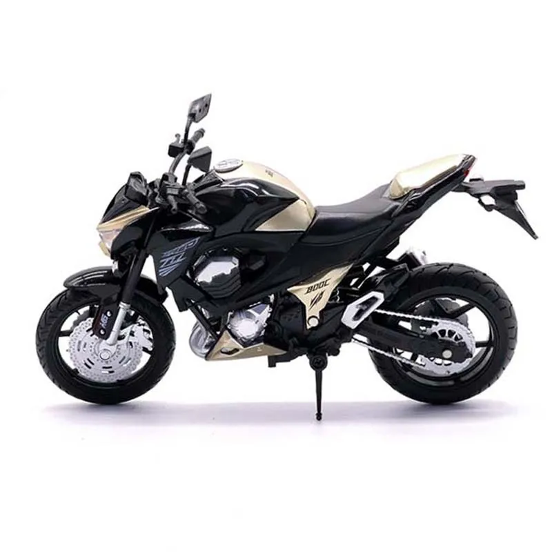 1:12 Kawasaki Z800 Racing Motorcycles Simulation Alloy Motorcycle Model Shock Absorbers Collection Toy Car Kid Gift