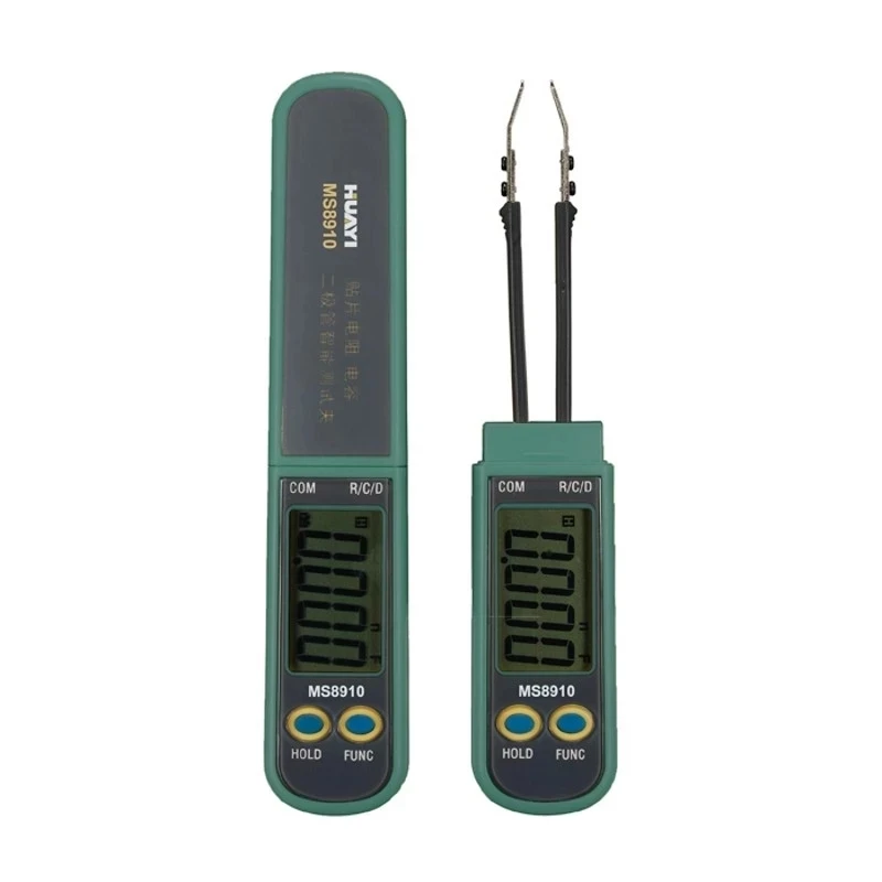 

Mastech MS8910 Smart SMD Tester Capacitance Meter Multimeter/ LCD RC Resistor Capacitor Diode Meteter