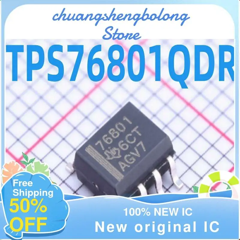 

10 шт. TPS76801 TPS76801QDR 76801 SOP8 новый оригинальный IC