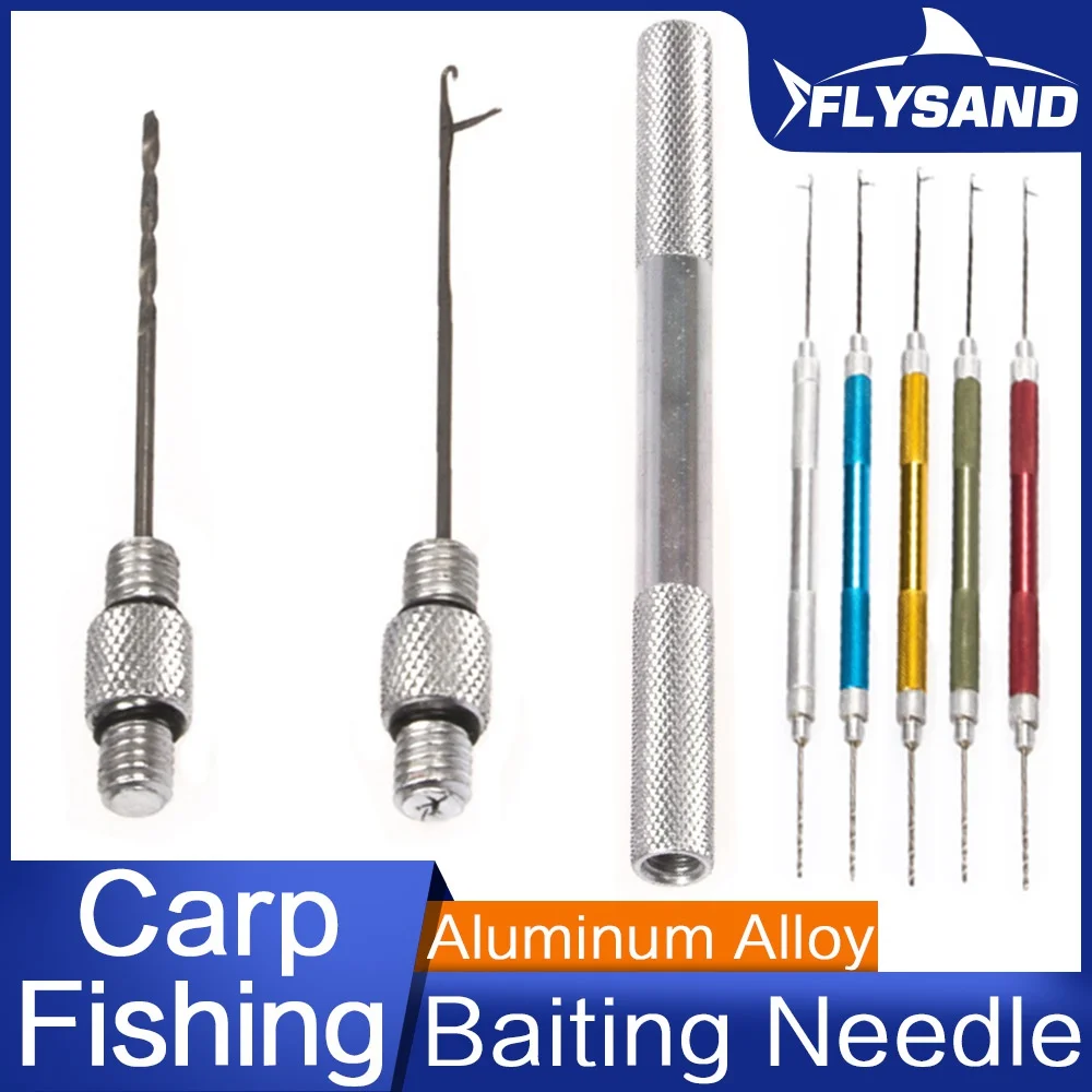 FLYSAND Multifunction Carp Fishing Lead Core Rigs Making Tools Splicing Needles Boilie Drill Carp Tools Fishing Accessories