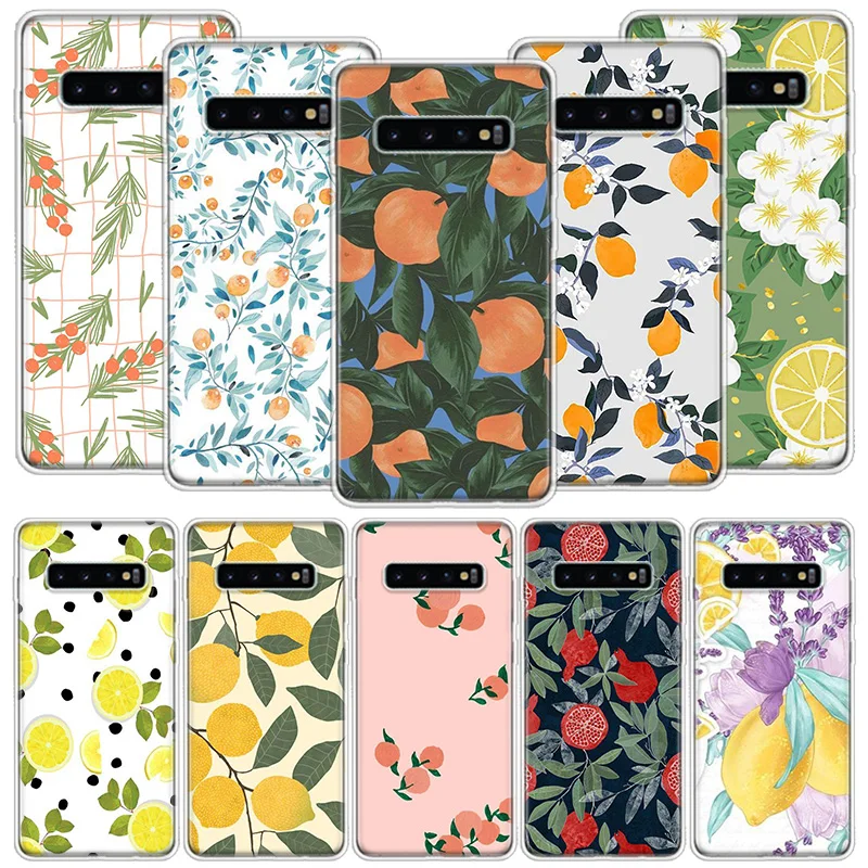 Summer green leaf fruit grape Phone Case For Samsung Note 20 Ultra 10 Lite 9 8 M11 M12 M21 M30S M31 Galaxy M32 M51 M52 A9 A8 A7