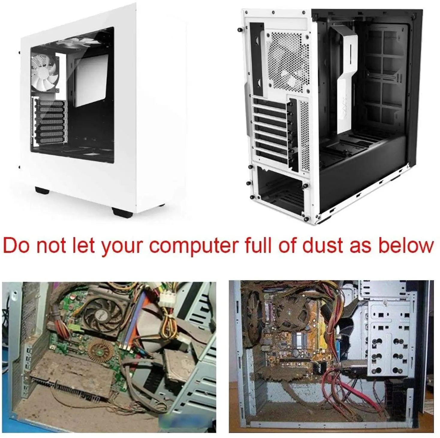 PCI Dust Baffle Slot Cover Steel Full Profile Expansion Hard Steel Plate System Slot Blanking Panel PC Case Chassis Dust Filter