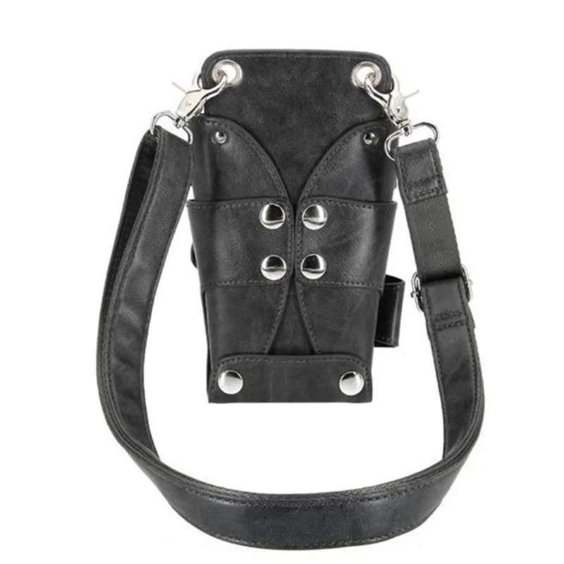 Professionelle 8-Taschen-Tasche für Salon, Friseur, Haarscheren, Scheren, Clips, Friseur-Holster, Beutel, Halter, Gürtel – Detail 4