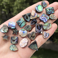 Natural Abalone Shell Beads Round Heart Star Shell Mother Of Pearl Loose Beads for DIY Making Bracelets Necklace Accessories