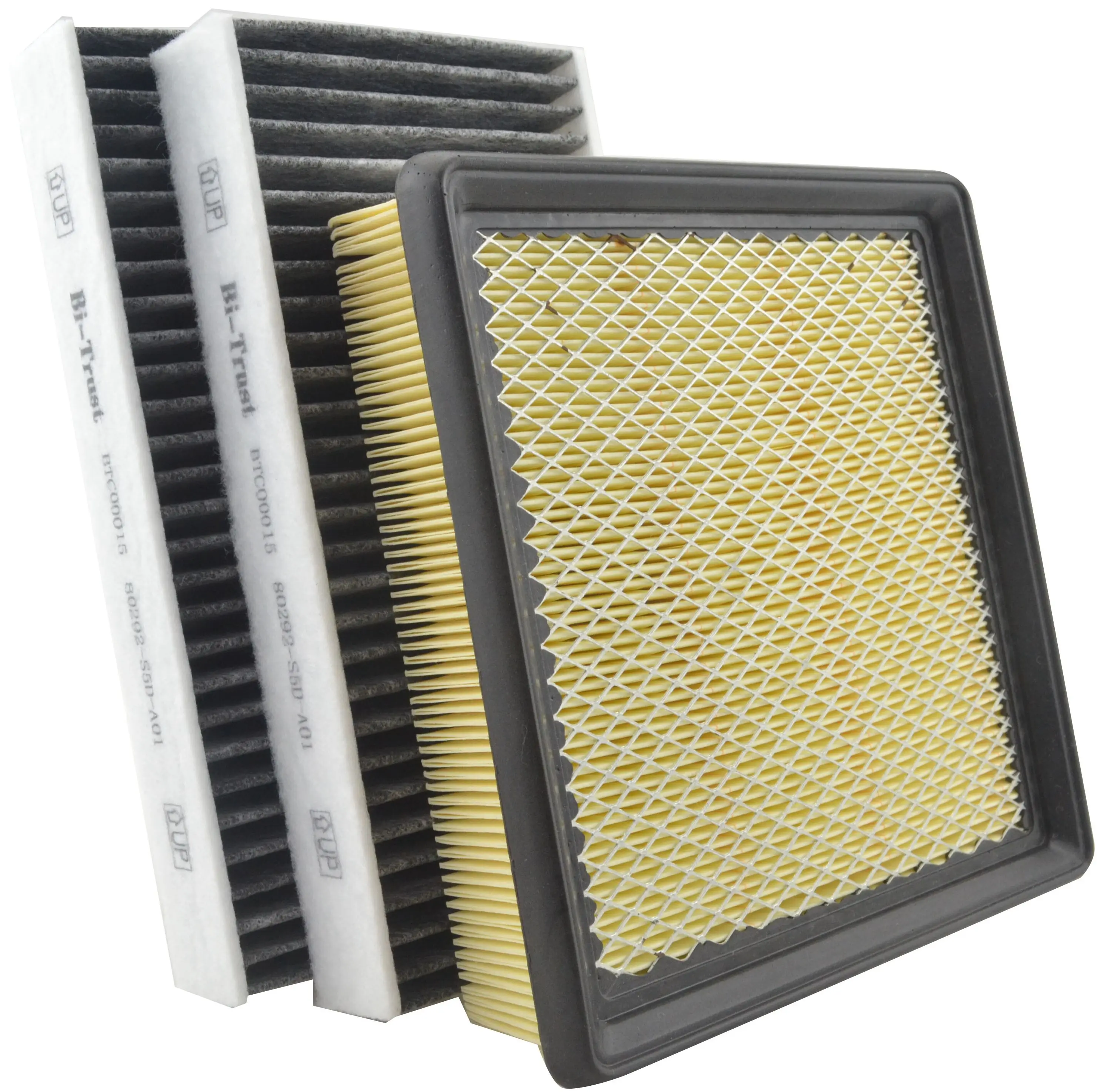 

Bi-Trust Combo Set Engine & Carbon Cabin Air Filter for Acura EL 1.6L 1997-2000 CA7764 17220-P2J-003