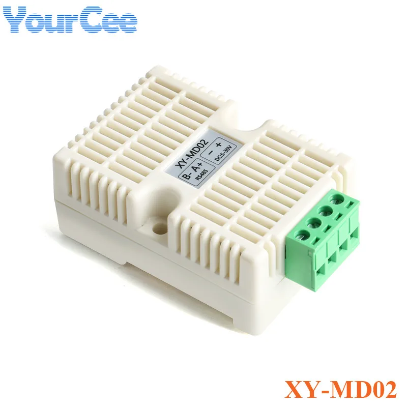 XY-MD02 Temperature and Humidity Transmitter Detection Sensor Module Modbus SHT40 Temperature Sensor RS485 Signal Analog