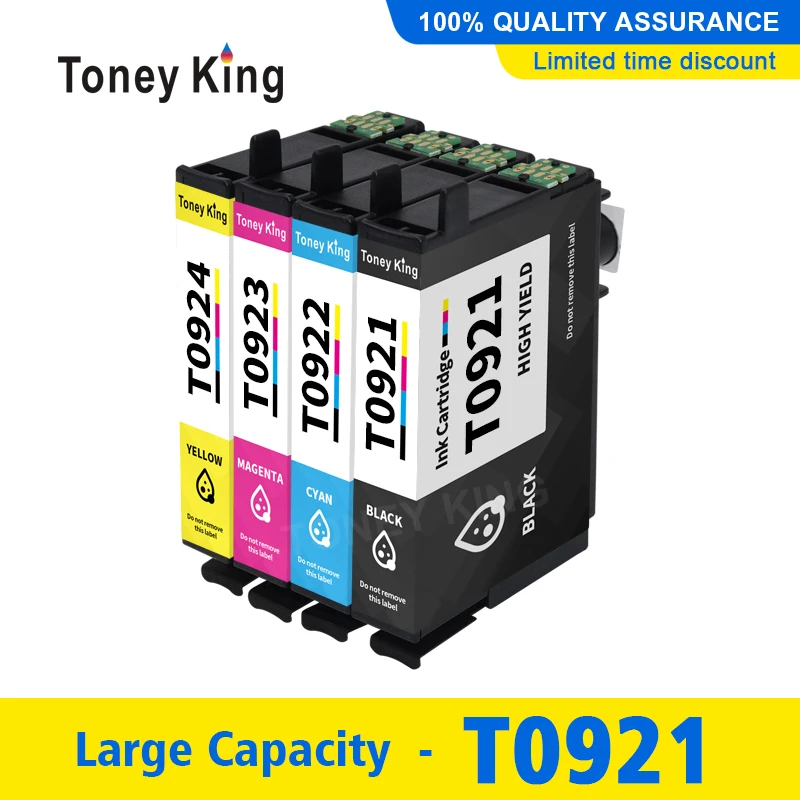 T0921 - T0924 Compatible Ink Cartridge For Epson 92 92N Stylus C91 CX4300 T26 T27 TX106 TX109 TX117 TX119 Ink Cartridges