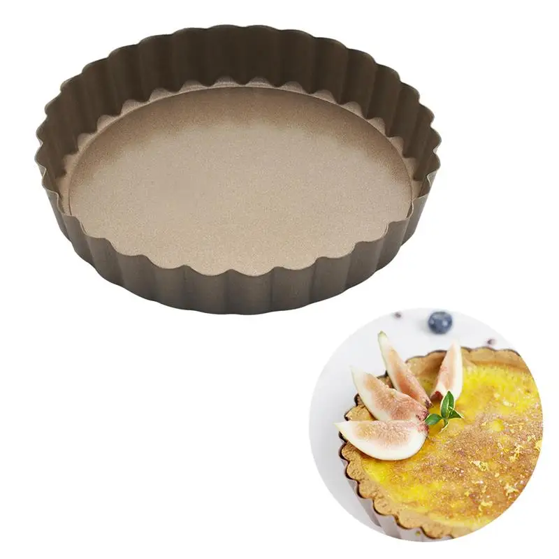 Kapmore 1pc Heat-Resistant Flower Shape Cake Pan Creative Non-Stick Removable Loose Bottom Baking Pan DIY Baking Tools