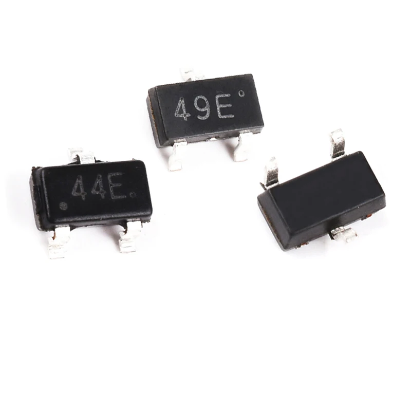 10PCS/LOT 44E 49E Hall Effect Sensor Switch SMD Hall Element SS49E AH49E A3144E SOT23 Sensor Switch Brushless Electric Motor