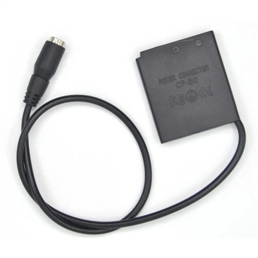 NP50 CP-50 batteria fittizia CP50 DC accoppiatore adattatore di alimentazione ca fotocamera adatta per Fujifilm FinePix F300EXR F305EXR X10 XP150