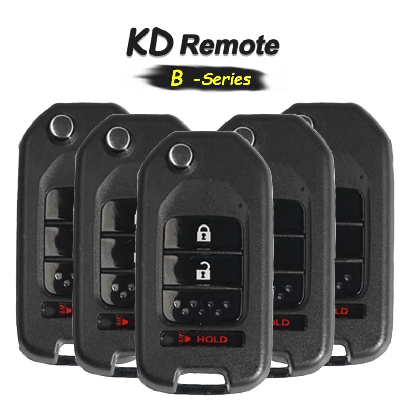 

KEYECU 5x B-Series B10 2+1 3 Button B19 Remote Control, Universal Remote Control Key for KD900 KD900+, KEYDIY Remote for B10-2+1