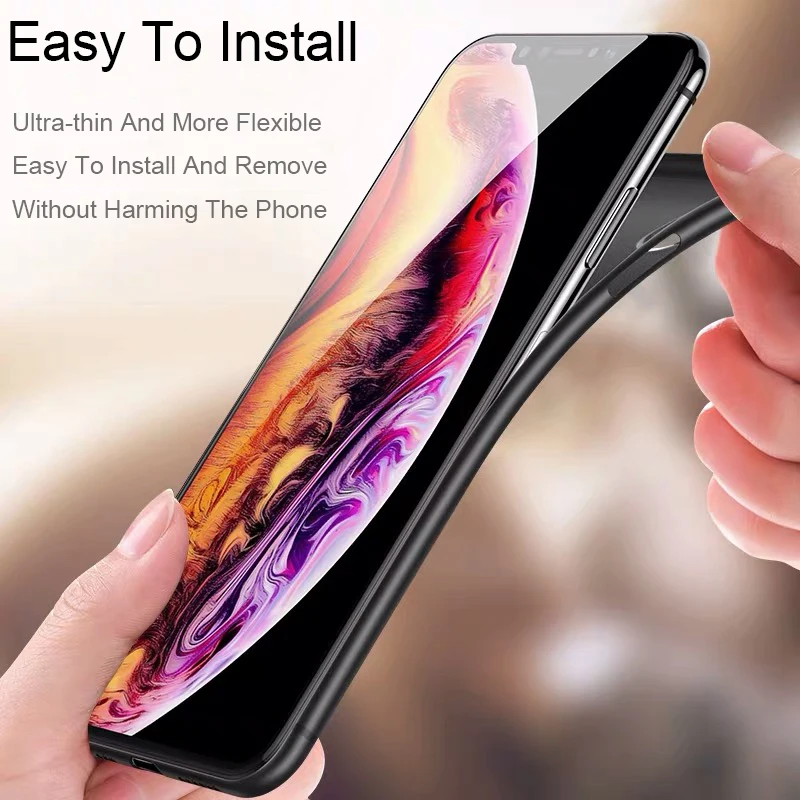 Translucent Matte Frosted Phone Case For iPhone X XR XS 11 12 13 Mini 14 Pro Max 7 8 Plus SE Ultra Thin 0.3mm Hard PC Cover
