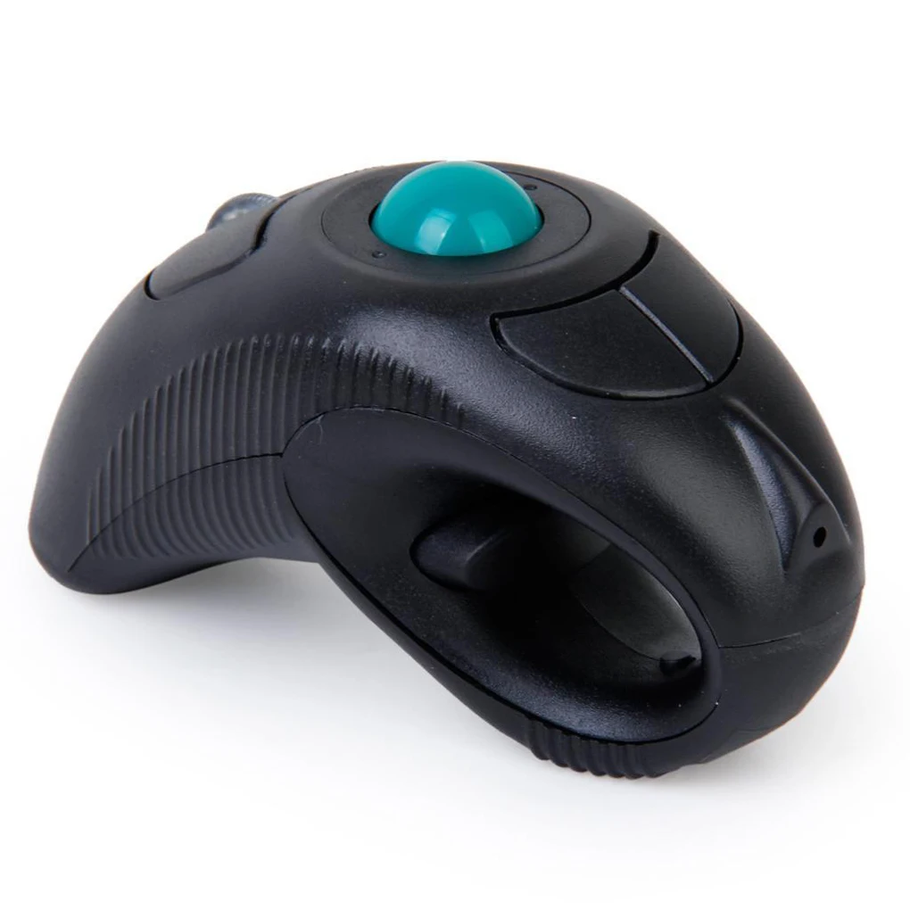 Imagem -03 - Rato Digital sem Fio Trackball 2.4ghz Design Ergonômico Dedo Usando Mouse Óptico Portátil para Android tv e pc