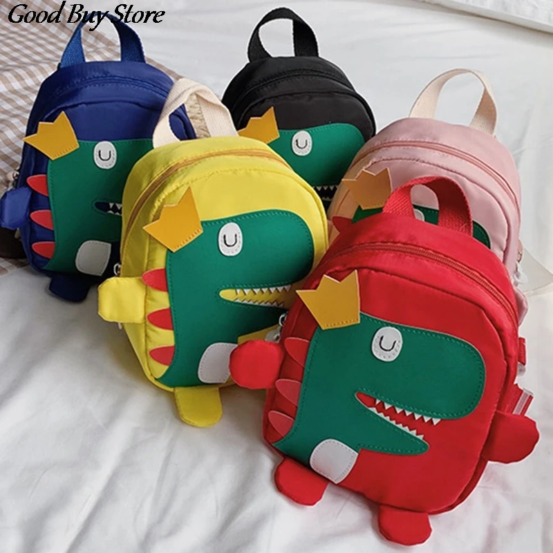 Cute Dinosaur Children Backpacks School Book Bags Kids Child 3D Animal Cartoon Schoolbag Girls Boys Shoulder Backpack Satchel