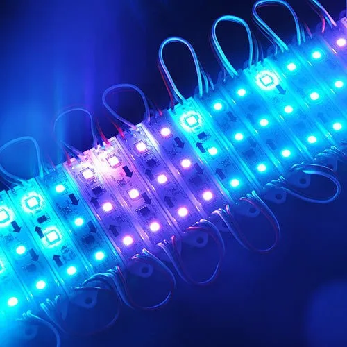 

200 PCS WS2811 2811 IC,3led/pcs 5050 RGB LED Pixel digital Module String Light Waterproof DC12V